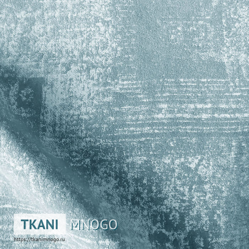 Фото фактуры велюра “6” (узор голубой)