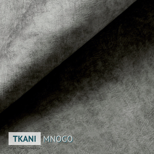 Фото ткани велюра “К079-42” (узор серый)
