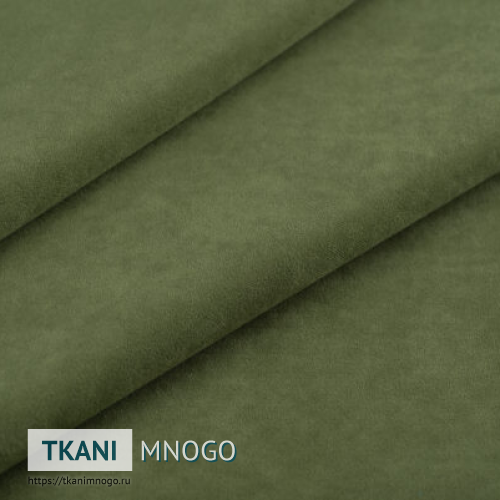 Фото фактуры велюра “72” (однотонный зеленый)