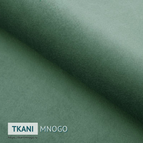 Фото материала велюра “70” (однотонный зеленый)