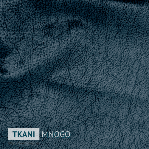 Фото материала велюра “А4-3” (узор синий)