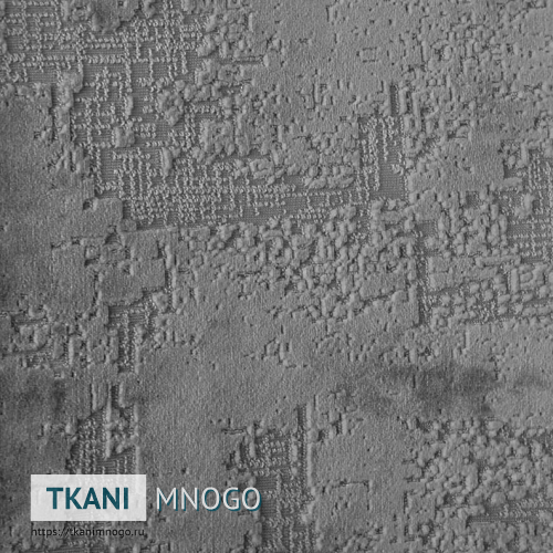 Фото материала велюра “15” (узор серый)