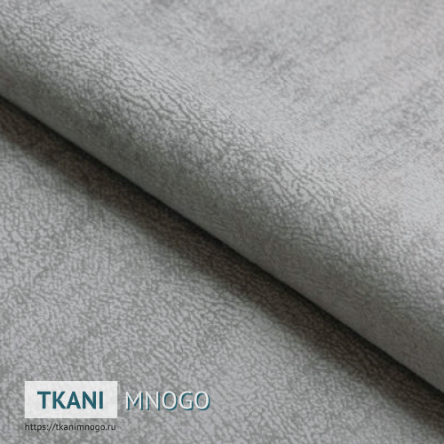 Фото ткани велюра “81” (однотонный, узор серый)
